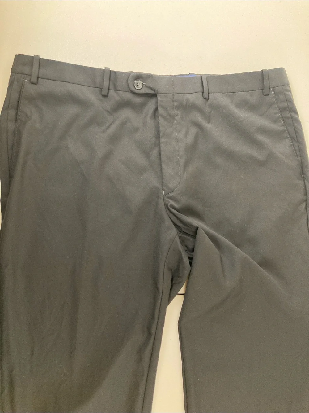Peter Millar Flat Front Black Suit Dress Pants Size 42
